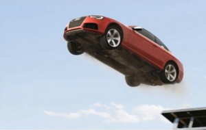 Motor Trend - Audi Re-Creates Evel Knievel Snake River Jump