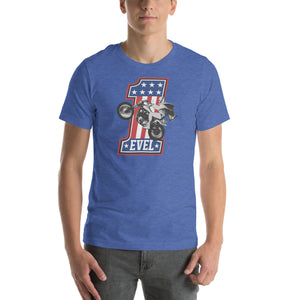 Evel Knievel® "Join Our Team" 1 Motorcycle Tee — Royal Blue - Evel Knievel