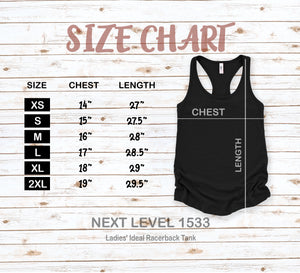 EVEL KNIEVEL®- WOMEN'S #1 EK FITTED RACERBACK TANK- AVAILABLE IN SIZES XS-2XL
