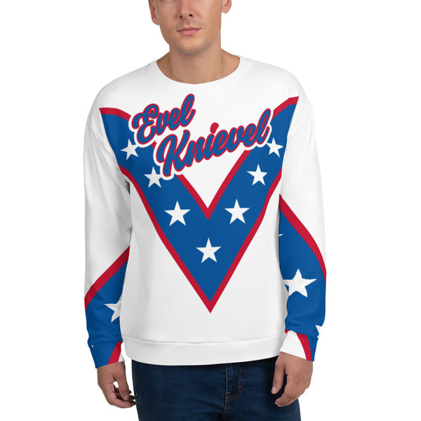 "Unleashing the Daredevil: Evel Knievel's Long Sleeve Jersey"
