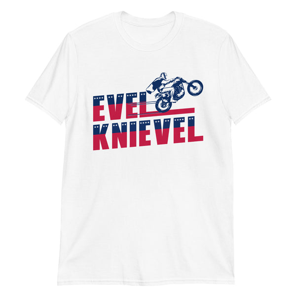 "I Am Evel Knievel" Wheelie Tee - Small -3XL
