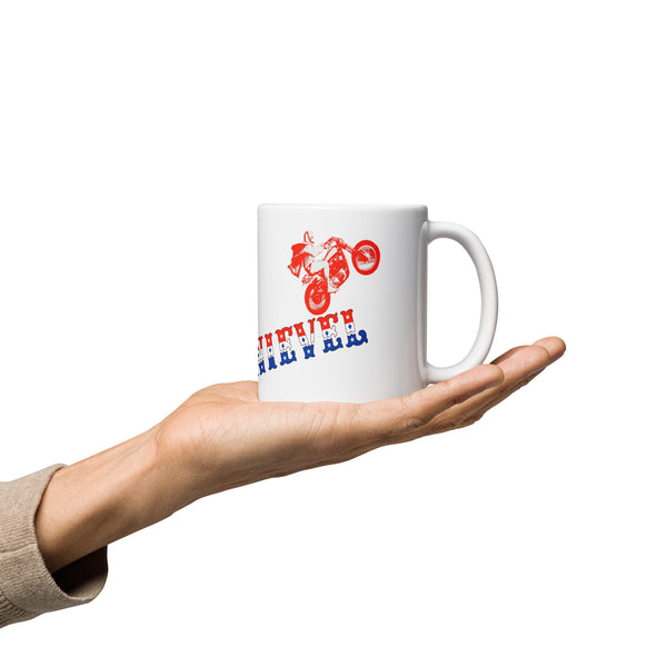 Classic/Retro Evel Knievel Coffee Mug-Available in 11 oz or 15 oz