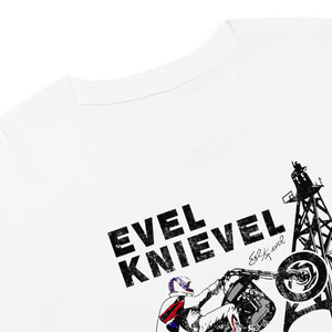 Evel Knievel® Gallus Frame Butte, MT Women's Crop Top - Evel Knievel