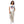 Evel Knievel® Heart Flag Women's V-Neck — White - Evel Knievel