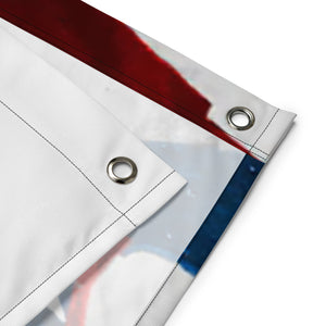 "I AM EVEL KNIEVEL® " Flag/Wall Art 34x56 Inches