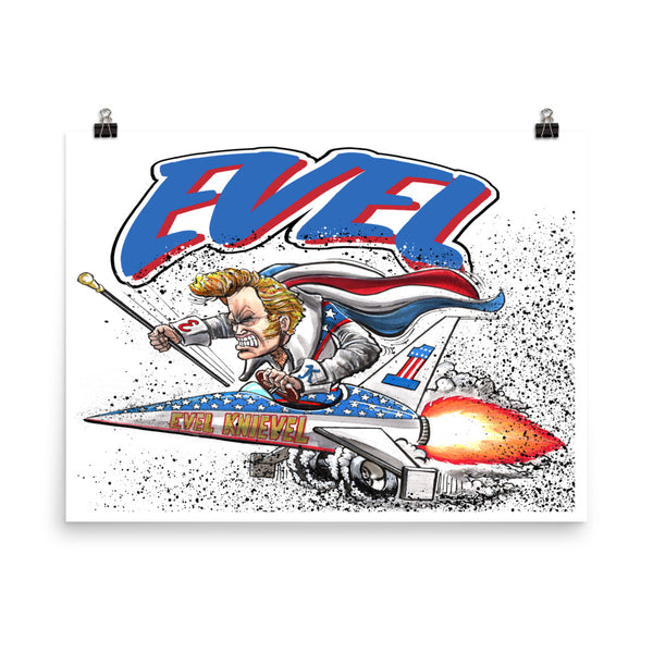 Evel's Rocket! Poster