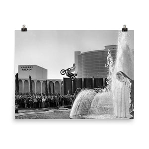 Legendary Evel Knievel® Caesars Palace Jump Poster
