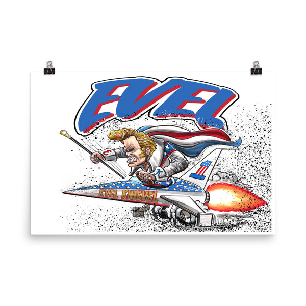 Evel's Rocket! Poster