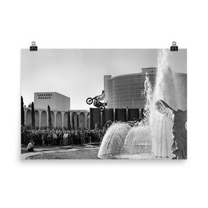 Legendary Evel Knievel® Caesars Palace Jump Poster