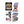 Evel Knievel 4 Design Sticker sheet